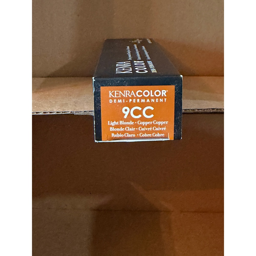 Kenra Color Demi Permanent Hair Color 9CC Light Blonde Copper Copper Creme 2oz